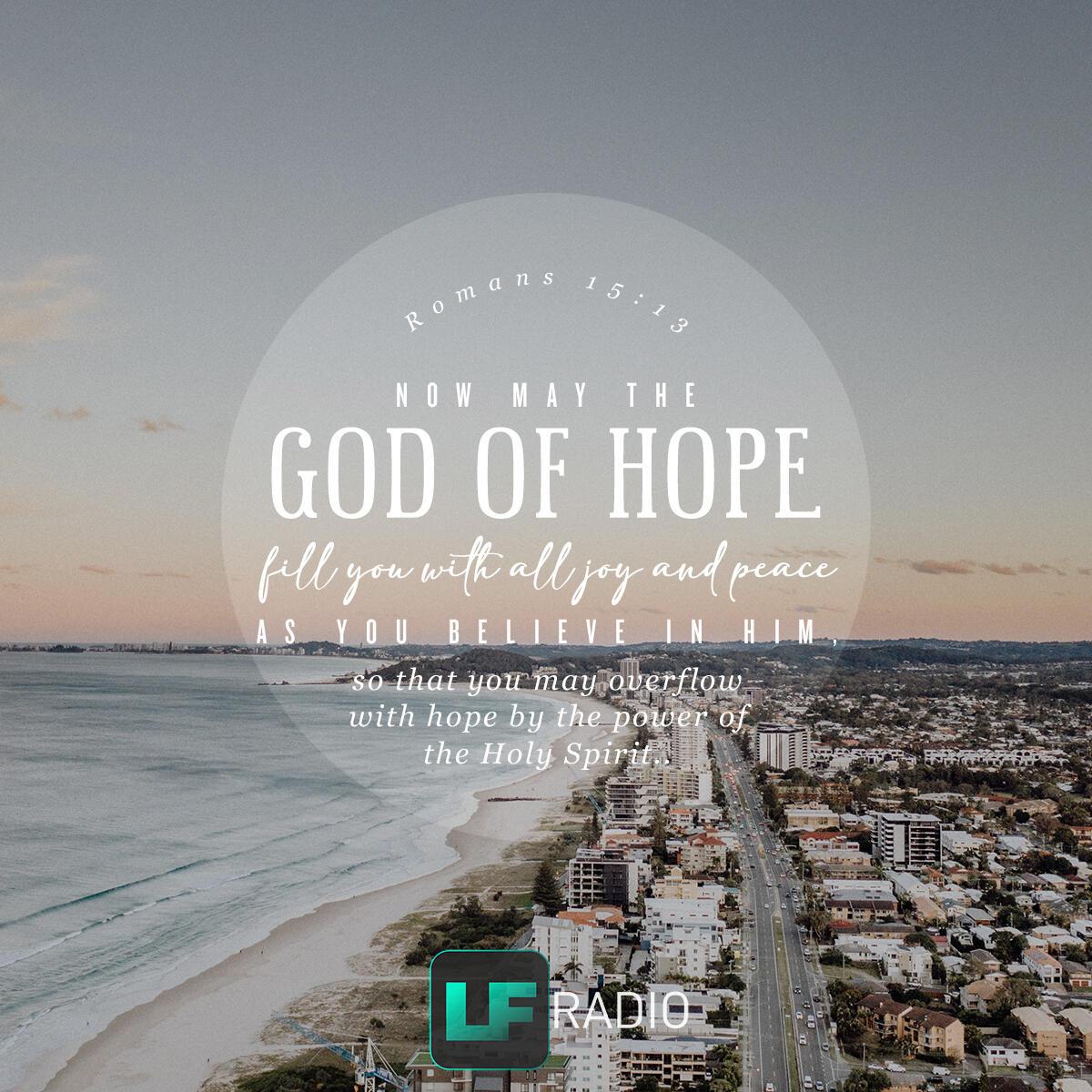 Romans 15:13 - Verse of the Day