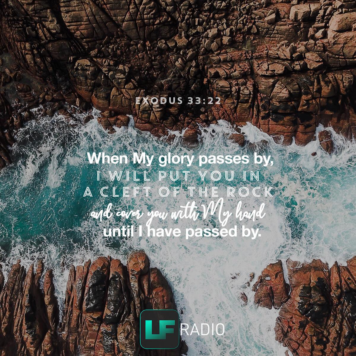 Exodus 33:22 - Verse of the Day