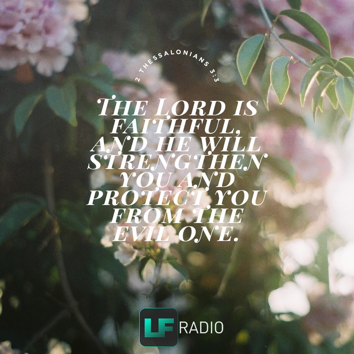 2 Thessalonians 3:3 - Verse of the Day