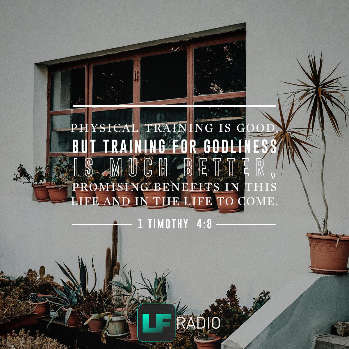 1 Timothy 4:8 - Verse of the Day