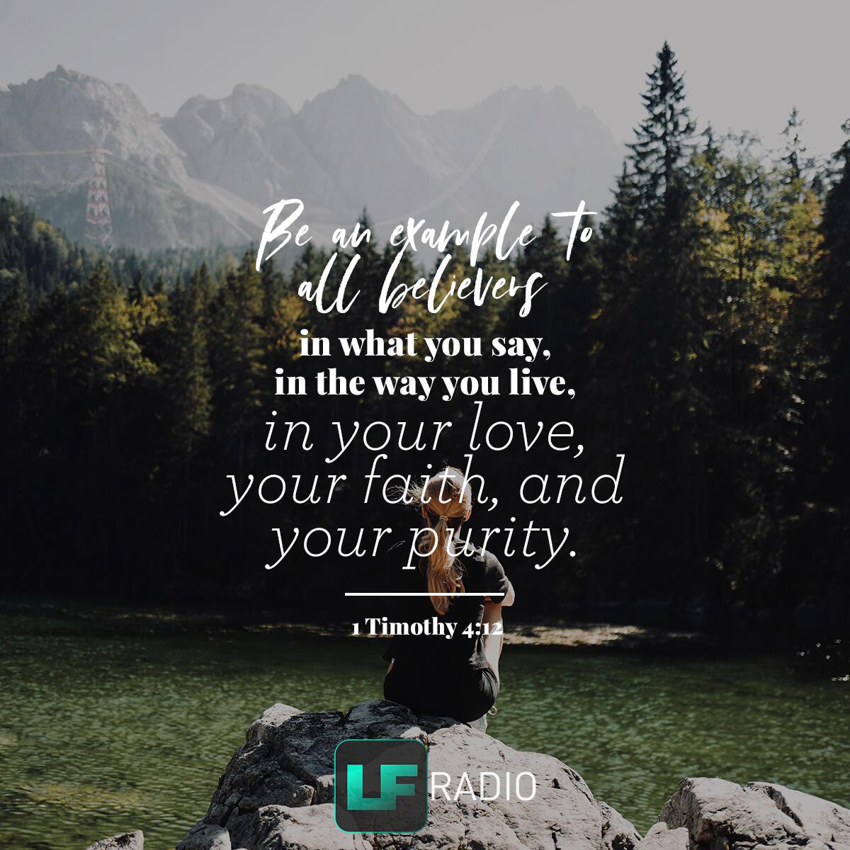 1 Timothy 4:12 - Verse of the Day