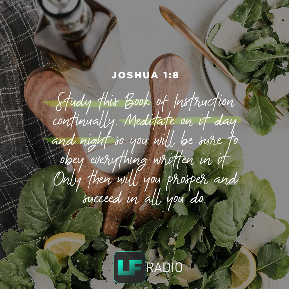 Joshua 1:8 - Verse of the Day