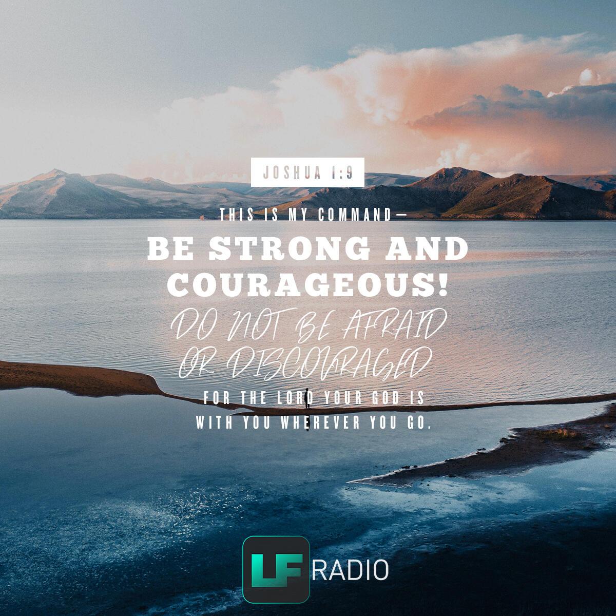 Joshua 1:9 - Verse of the Day
