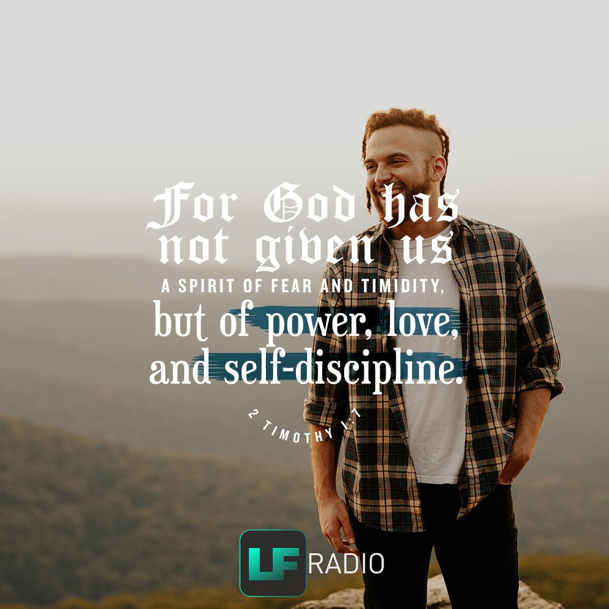 2 Timothy 1:7 - Verse of the Day