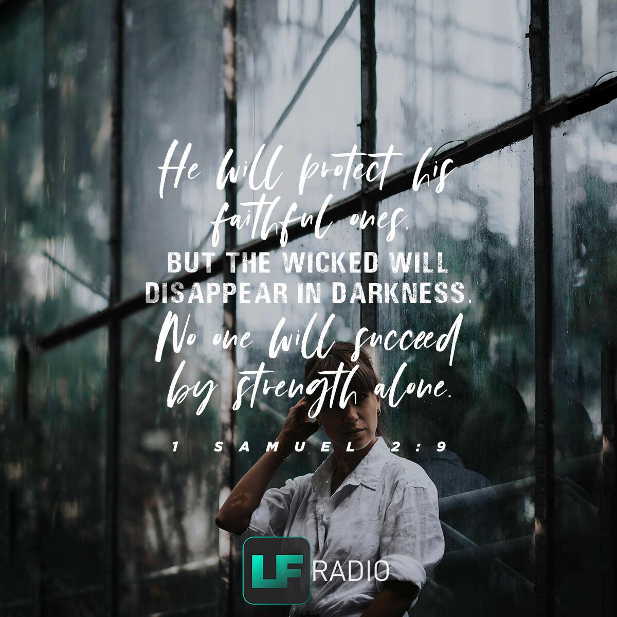 1 Samuel 2:9 - Verse of the Day