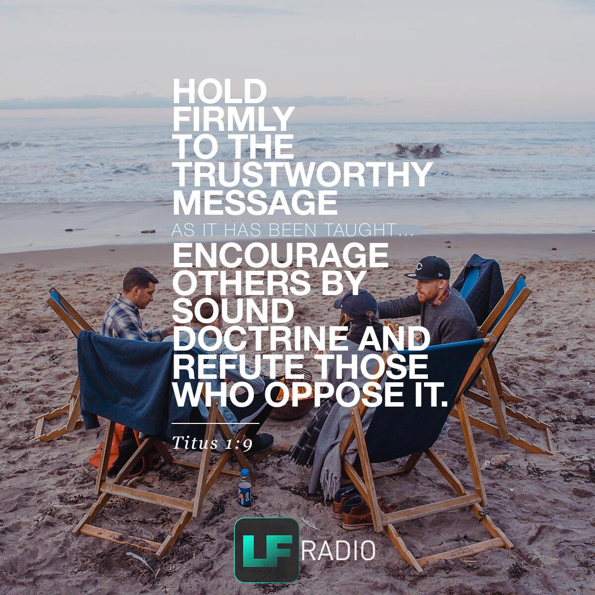 Titus 1:9 - Verse of the Day