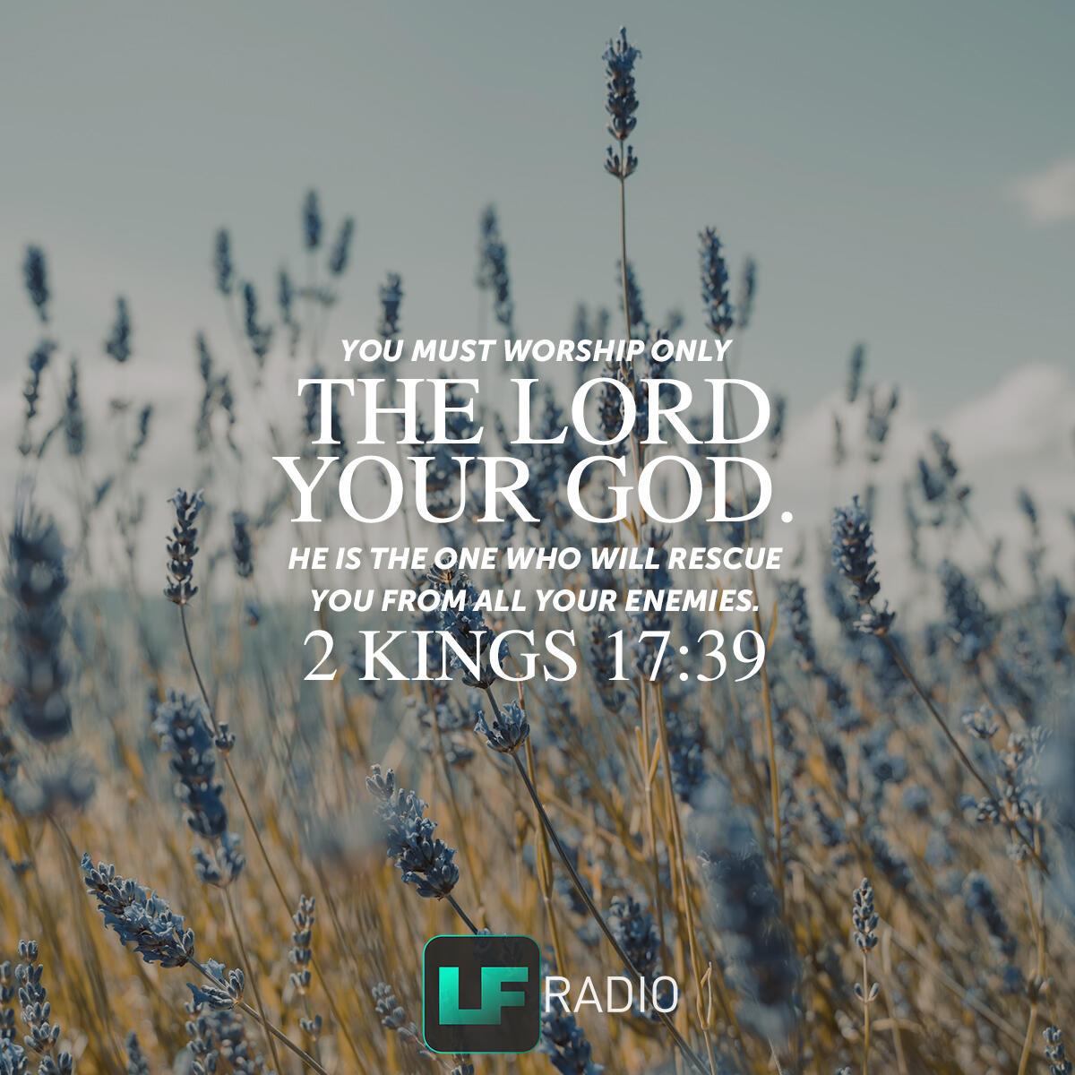 2 Kings 17:39 - Verse of the Day