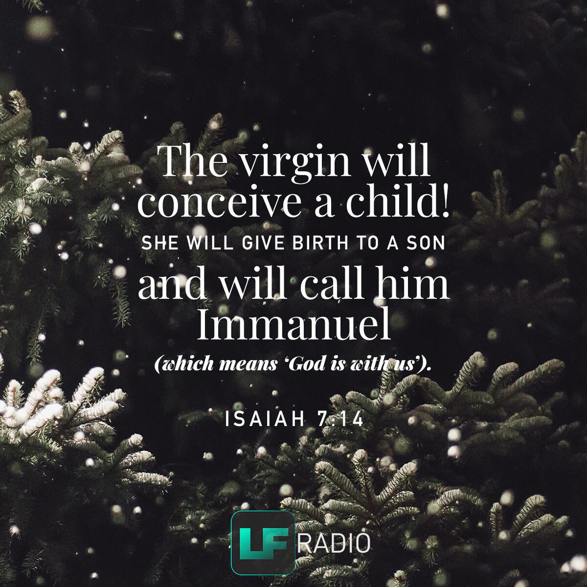 Isaiah 7:14 - Verse of the Day
