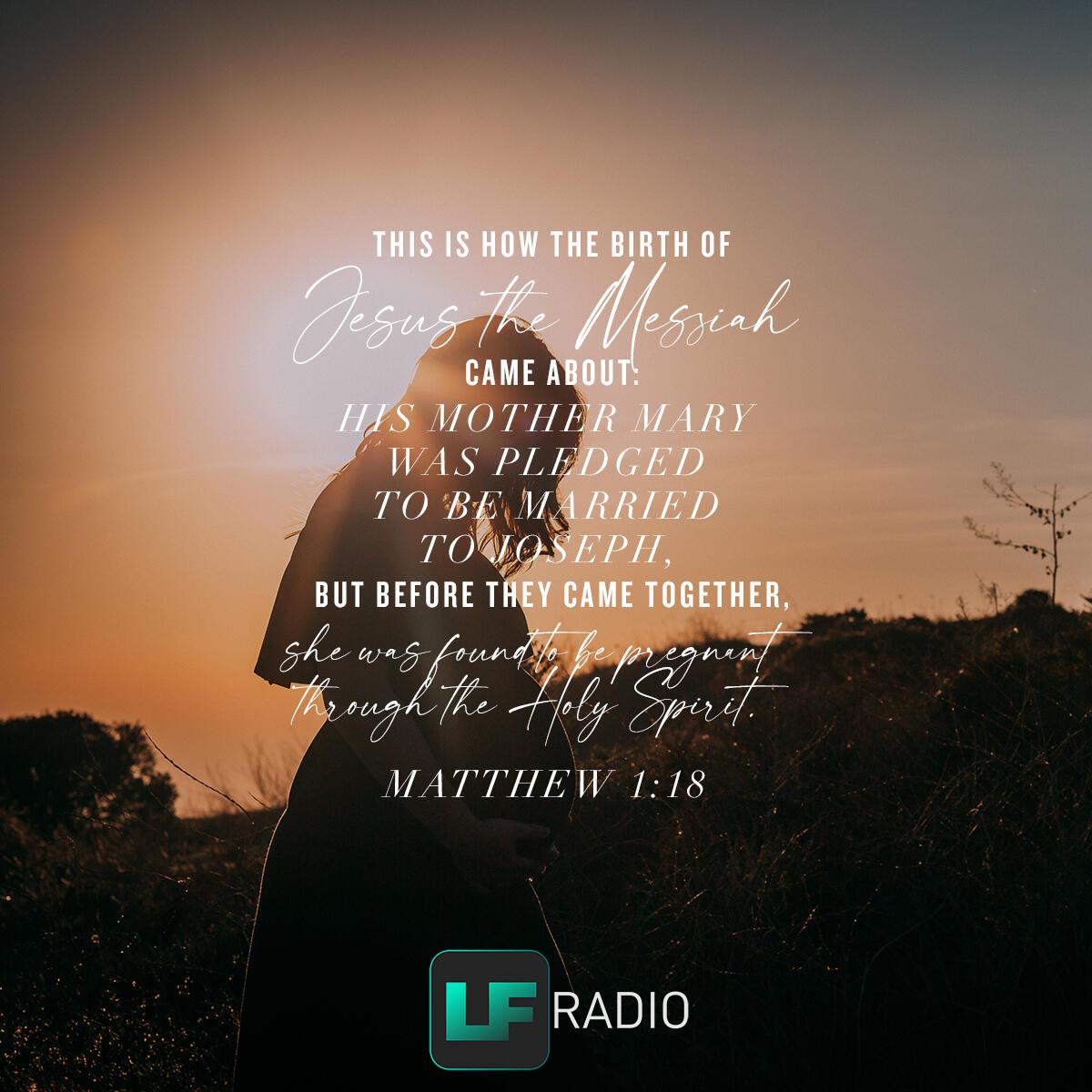 Matthew 1:18 - Verse of the Day