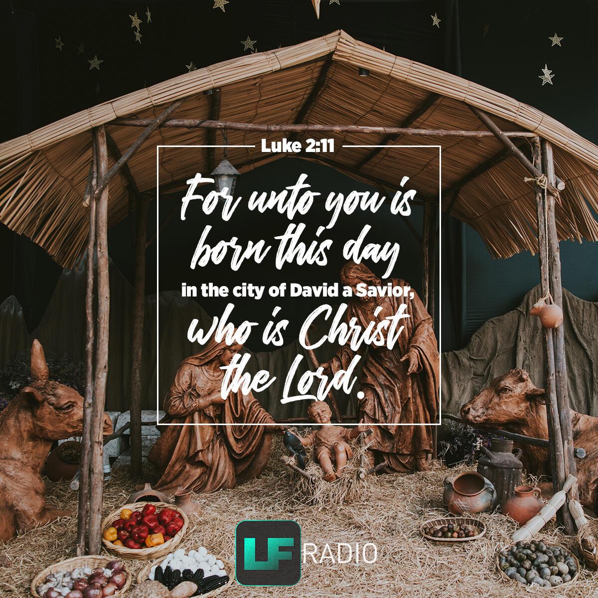 Luke 2:11 - Verse of the Day