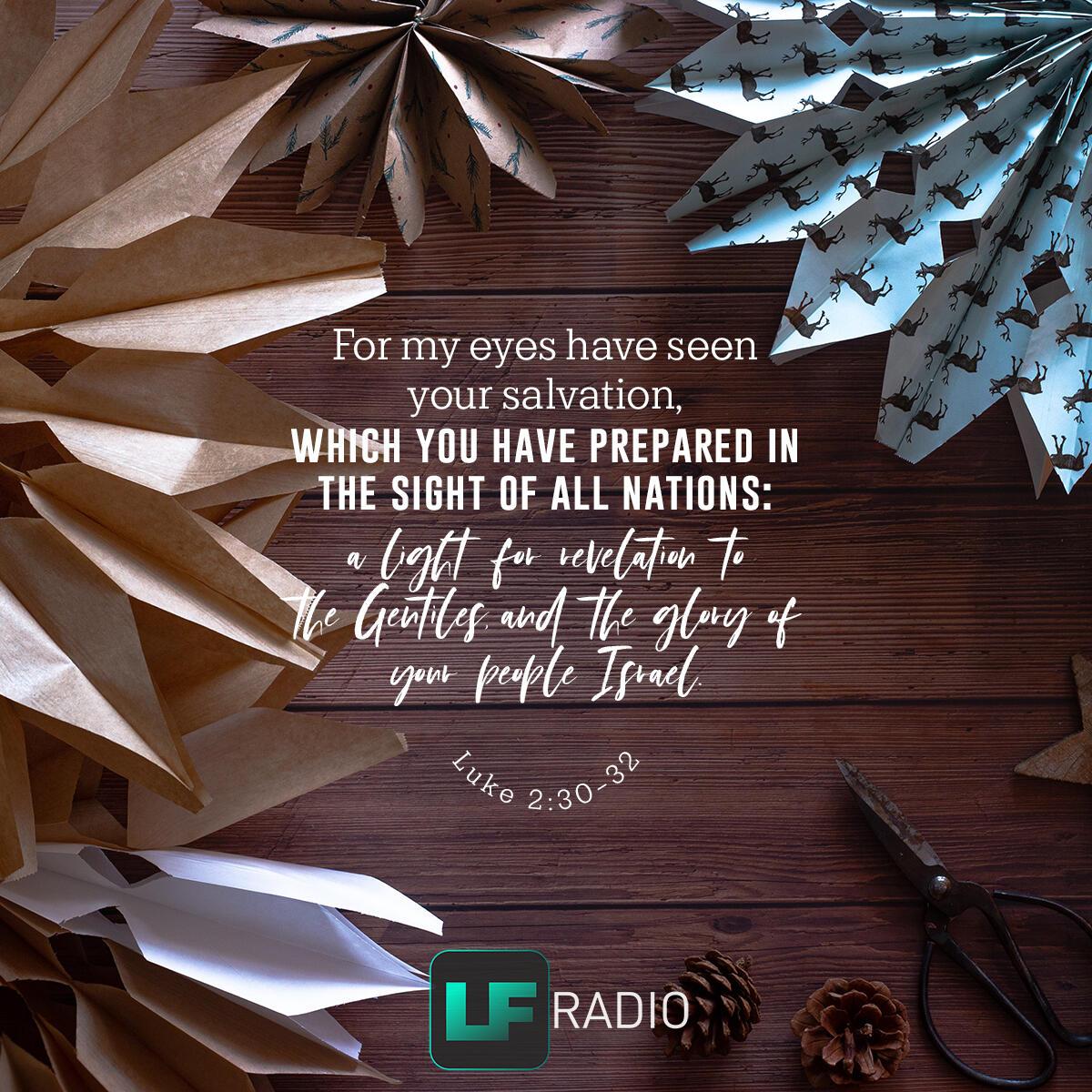 Luke 2:30-32 - Verse of the Day