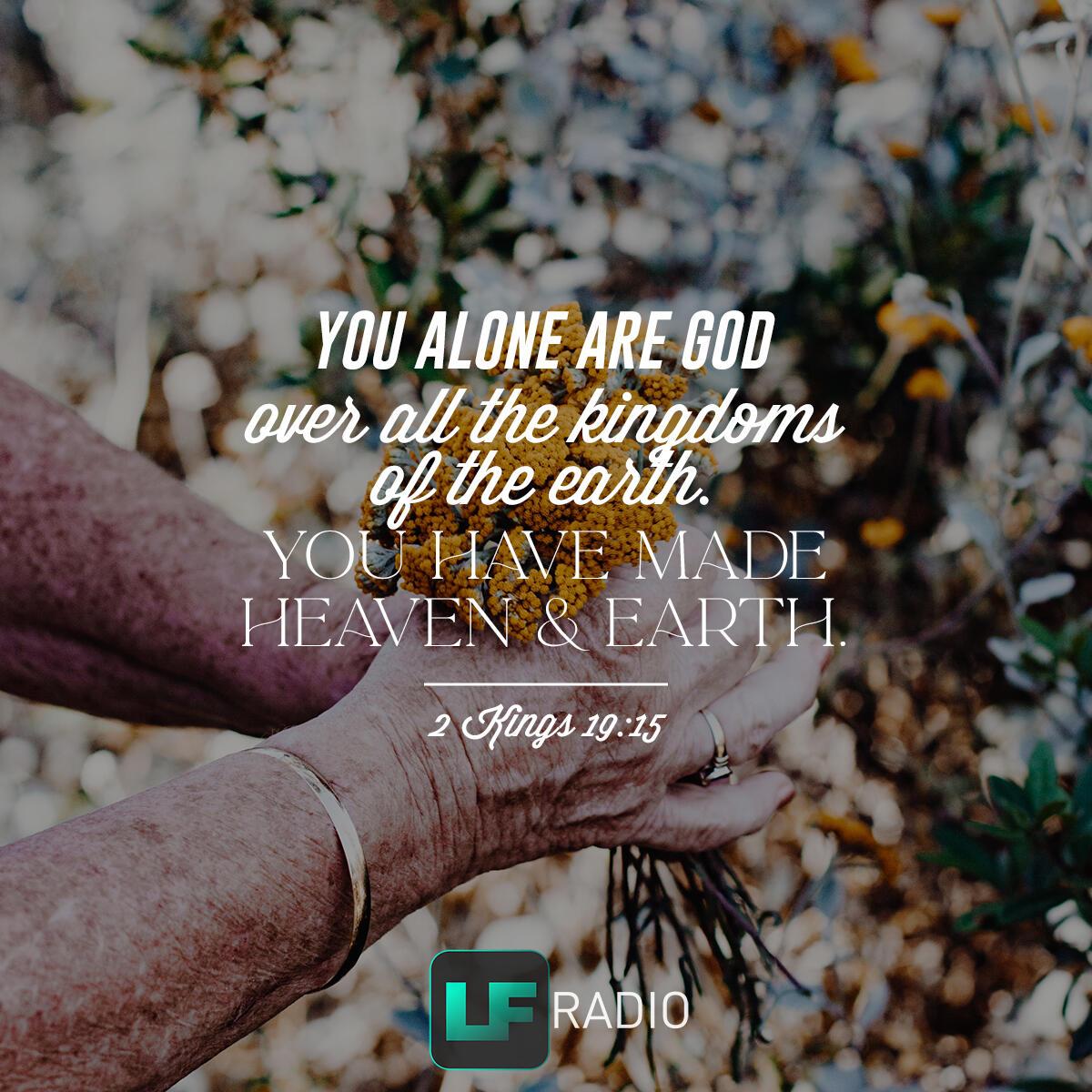 2 Kings 19:15 - Verse of the Day