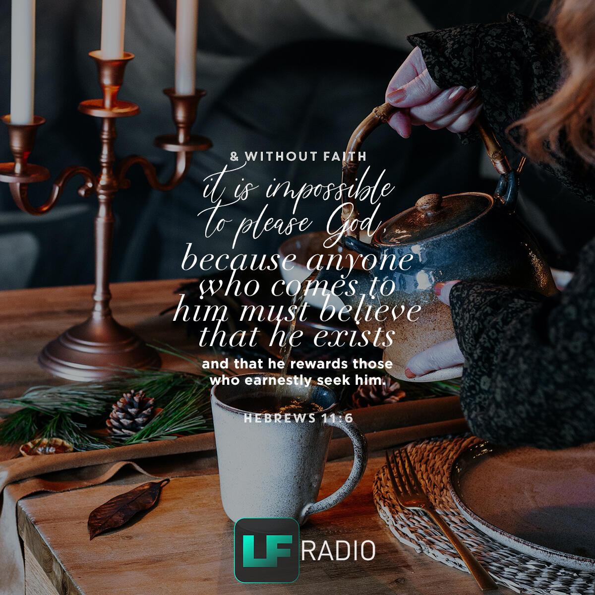 Hebrews 11:6 - Verse of the Day