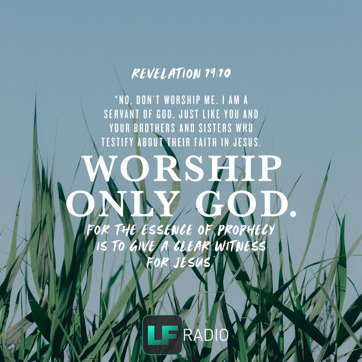 Revelation 19:10 - Verse of the Day