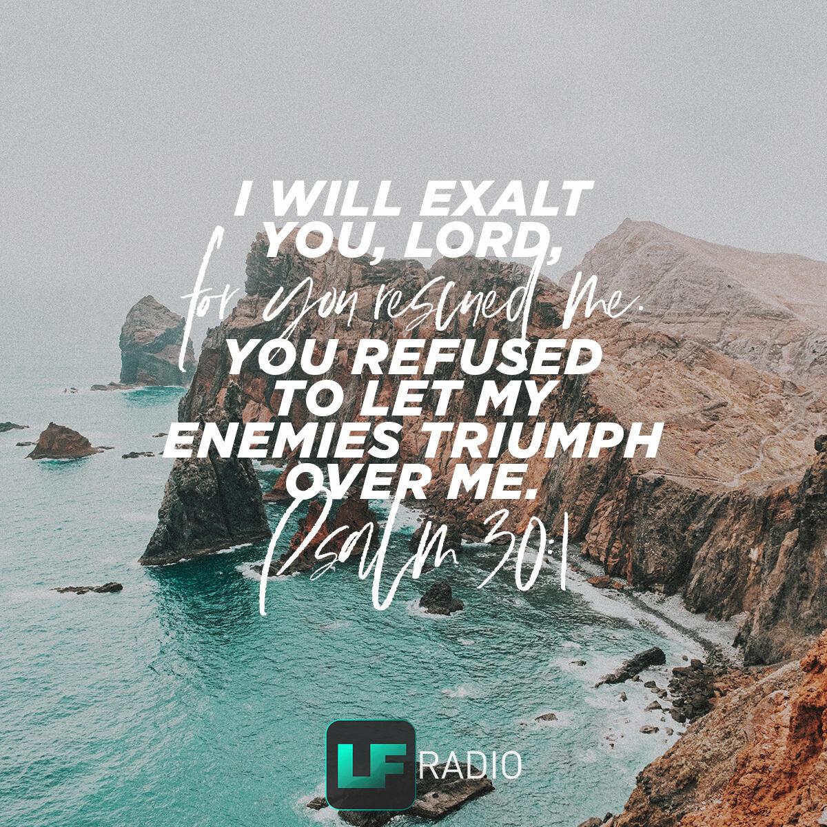 Psalm 30:1 - Verse of the Day