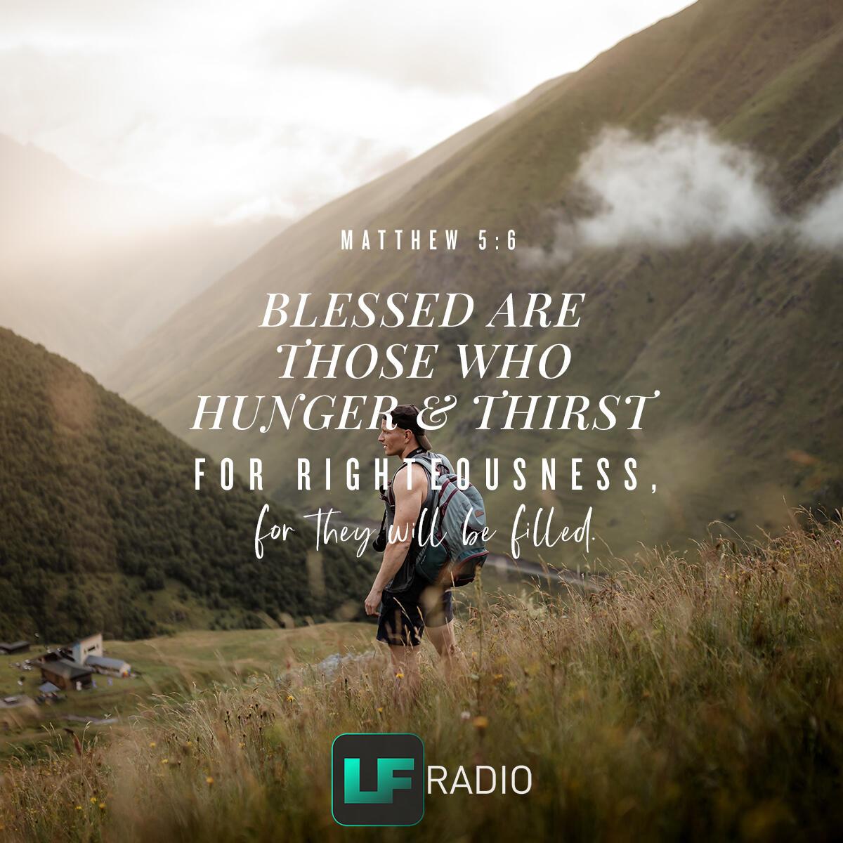 Matthew 5:6 - Verse of the Day