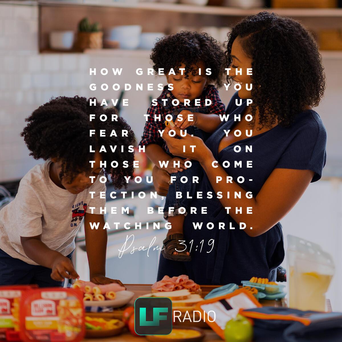 Psalm 31:19 - Verse of the Day