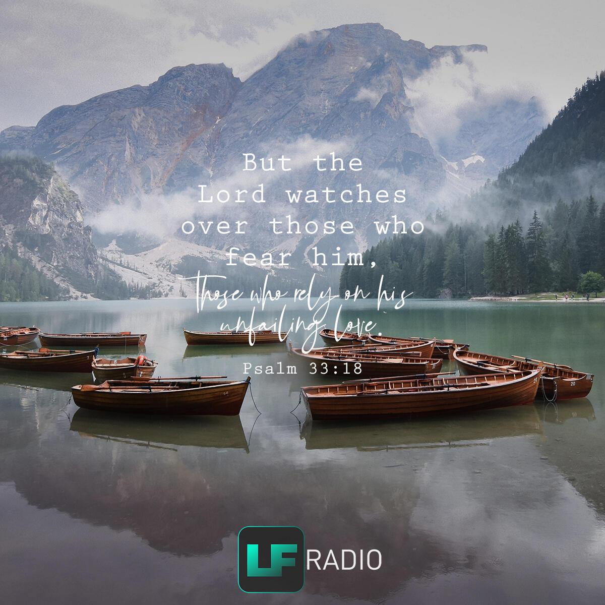 Psalm 33:18 - Verse of the Day