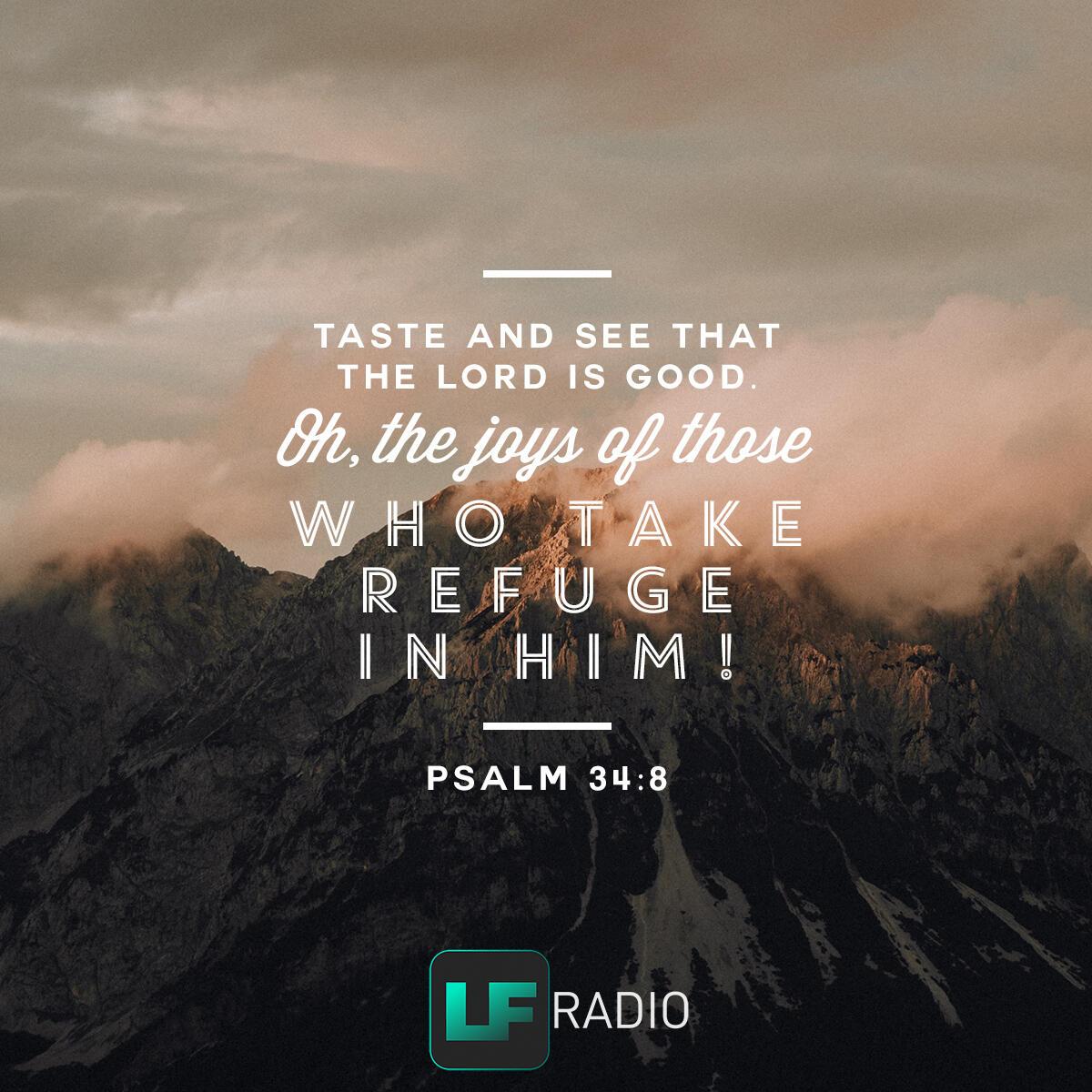 Psalm 34:8 - Verse of the Day