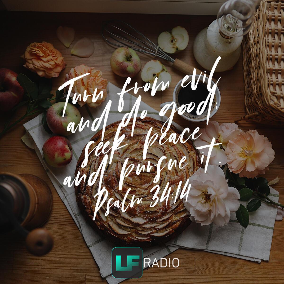 Psalm 34:14 - Verse of the Day