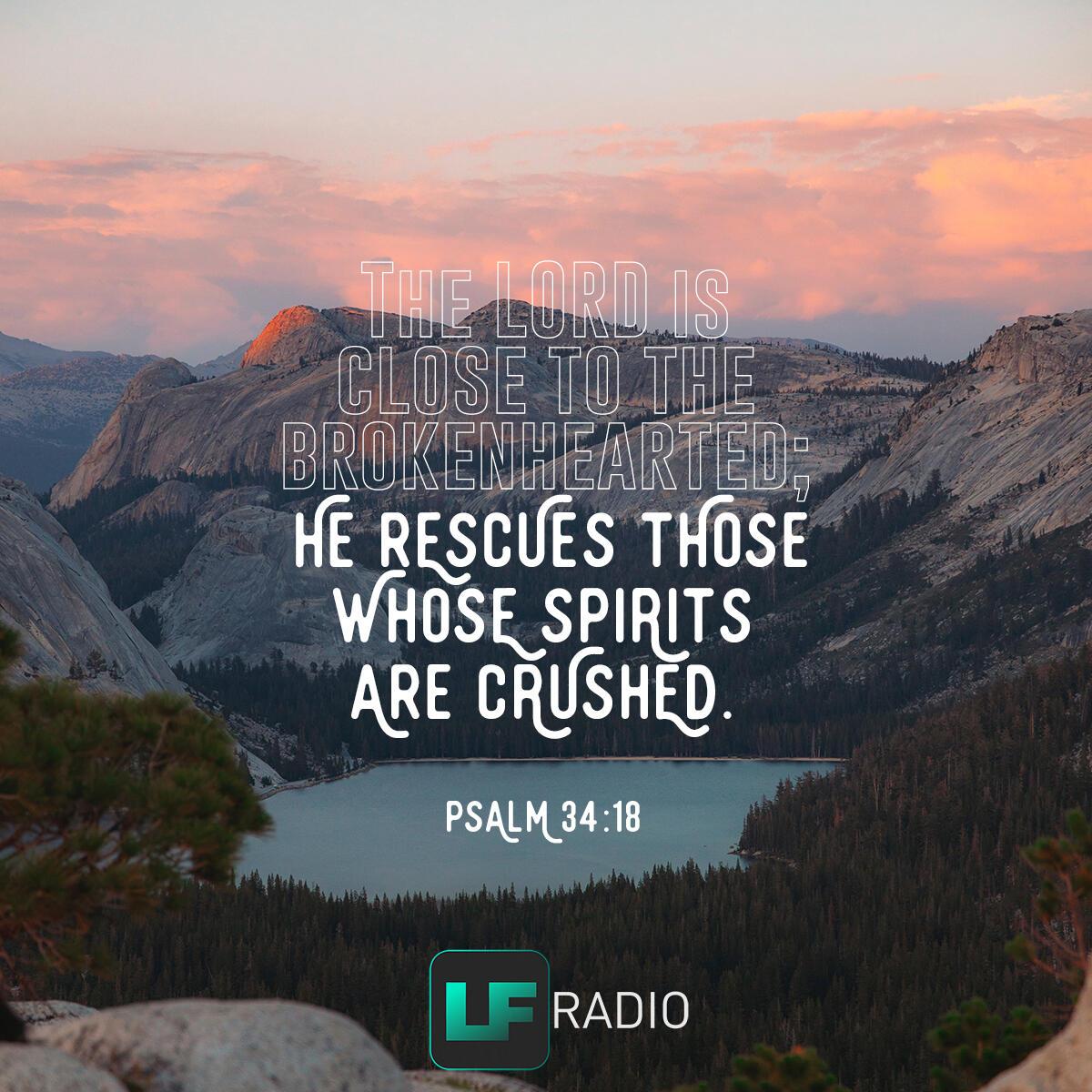 Psalm 34:18 - Verse of the Day