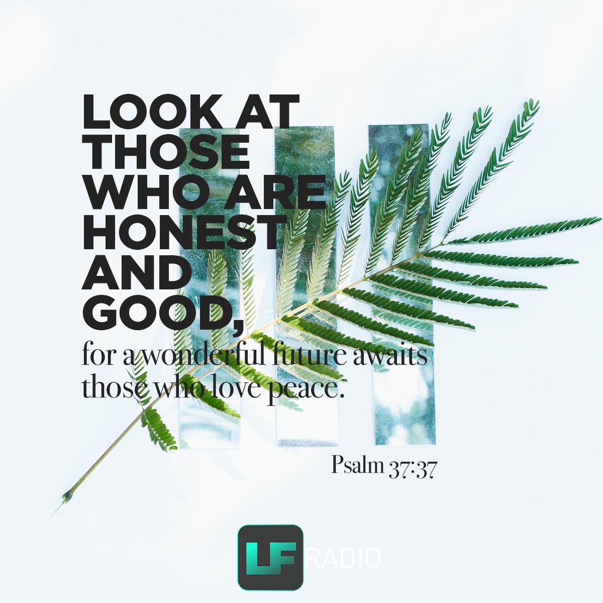 Psalm 37:37 - Verse of the Day