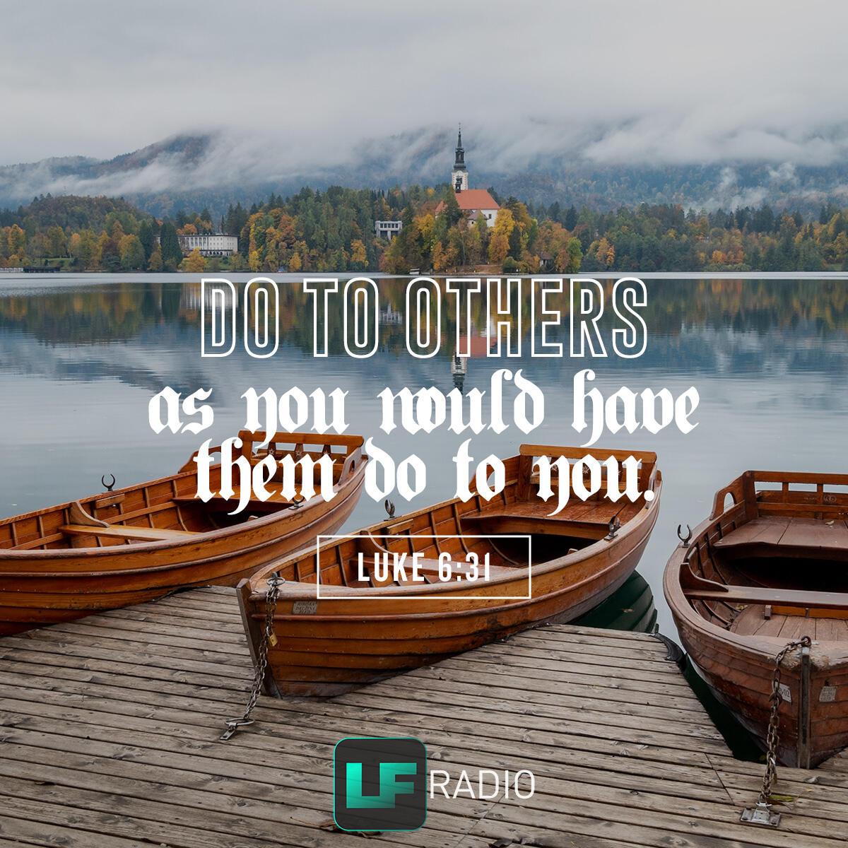 Luke 6:31 - Verse of the Day