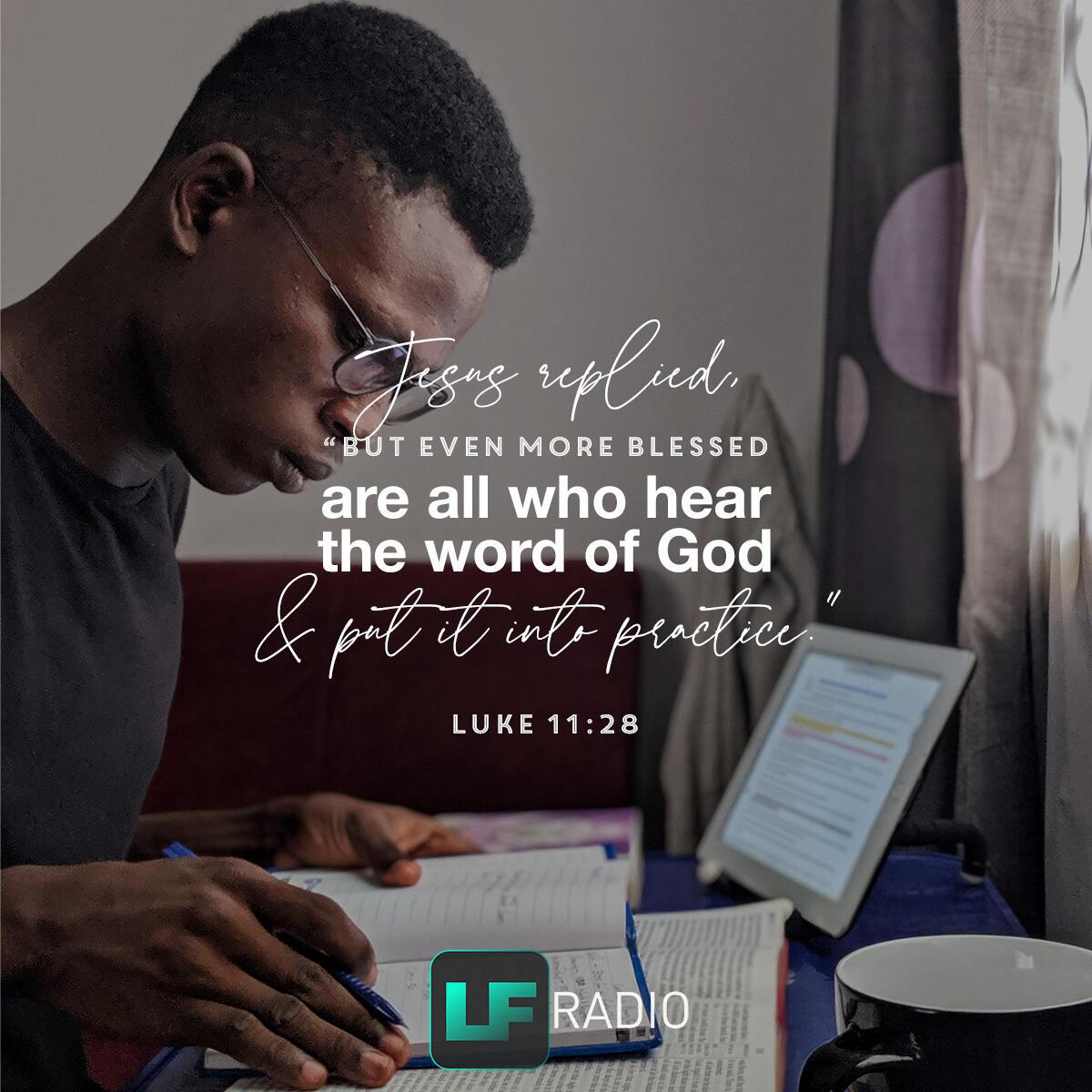 Luke 11:28 - Verse of the Day