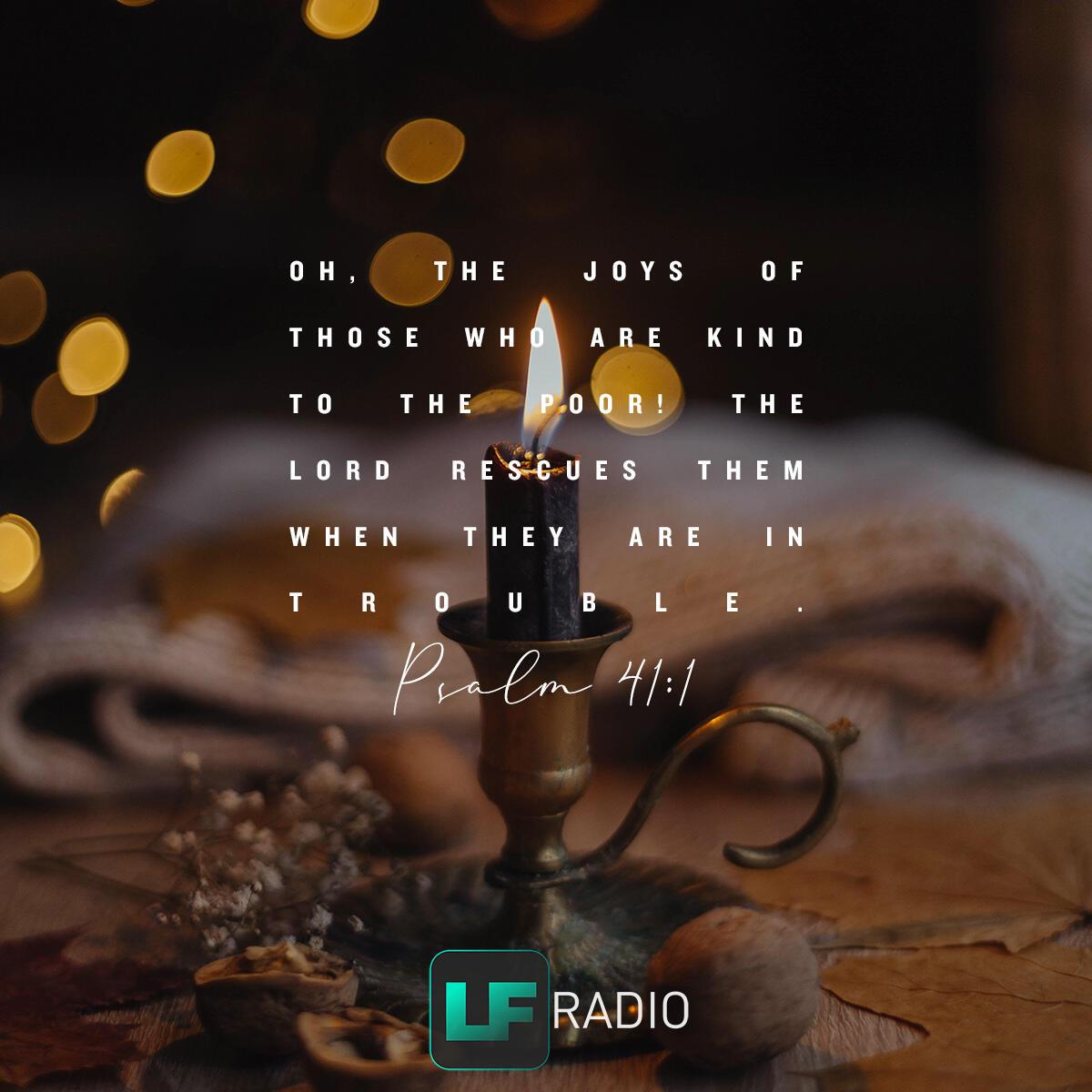 Psalm 41:1 - Verse of the Day