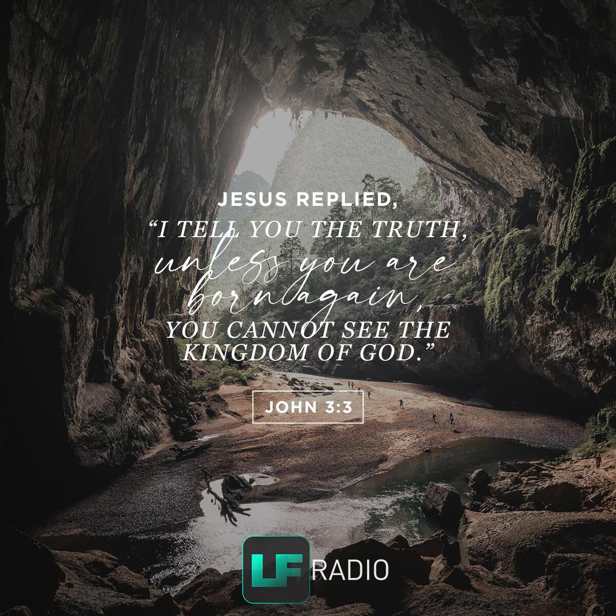 John 3:3 - Verse of the Day