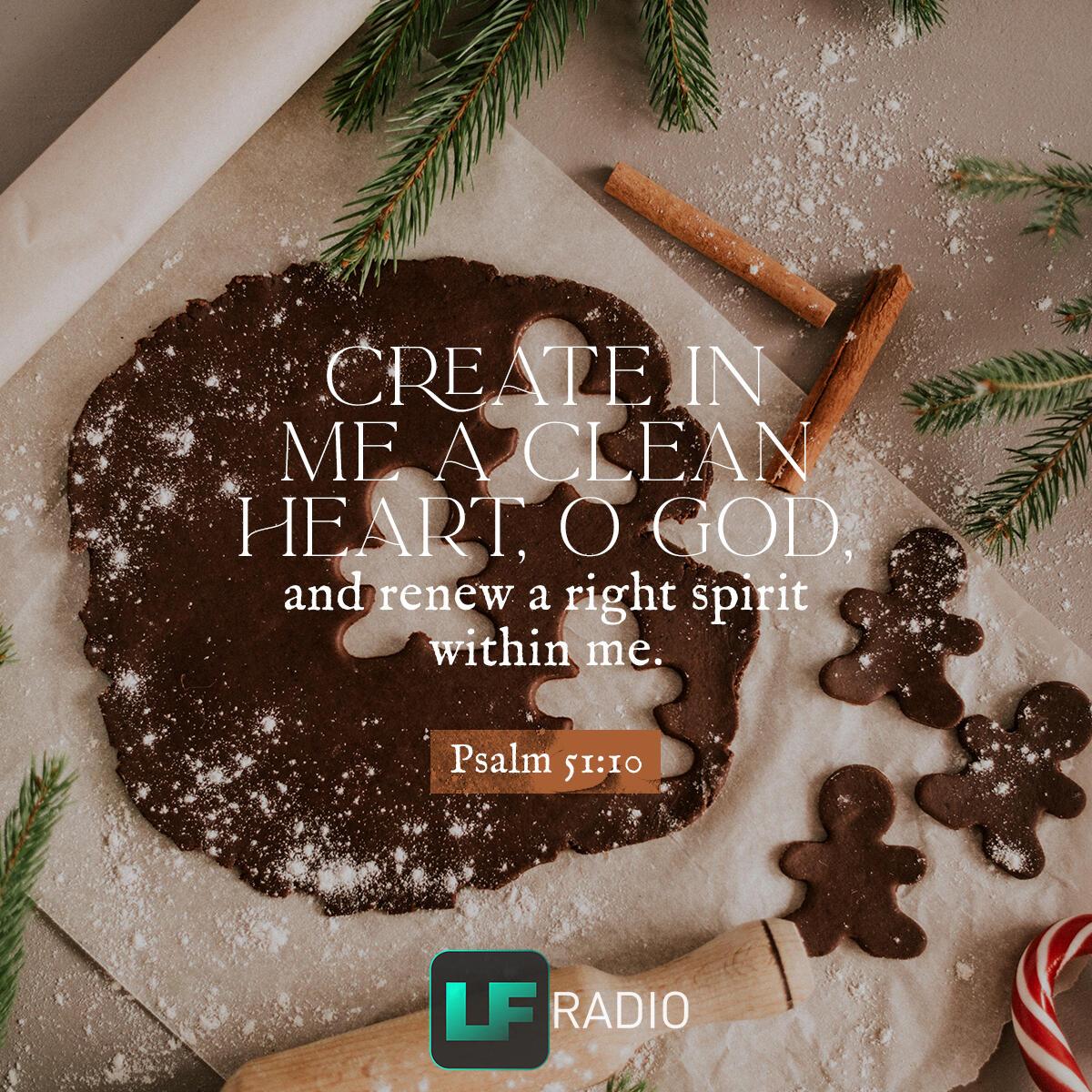 Psalm 51:10 - Verse of the Day