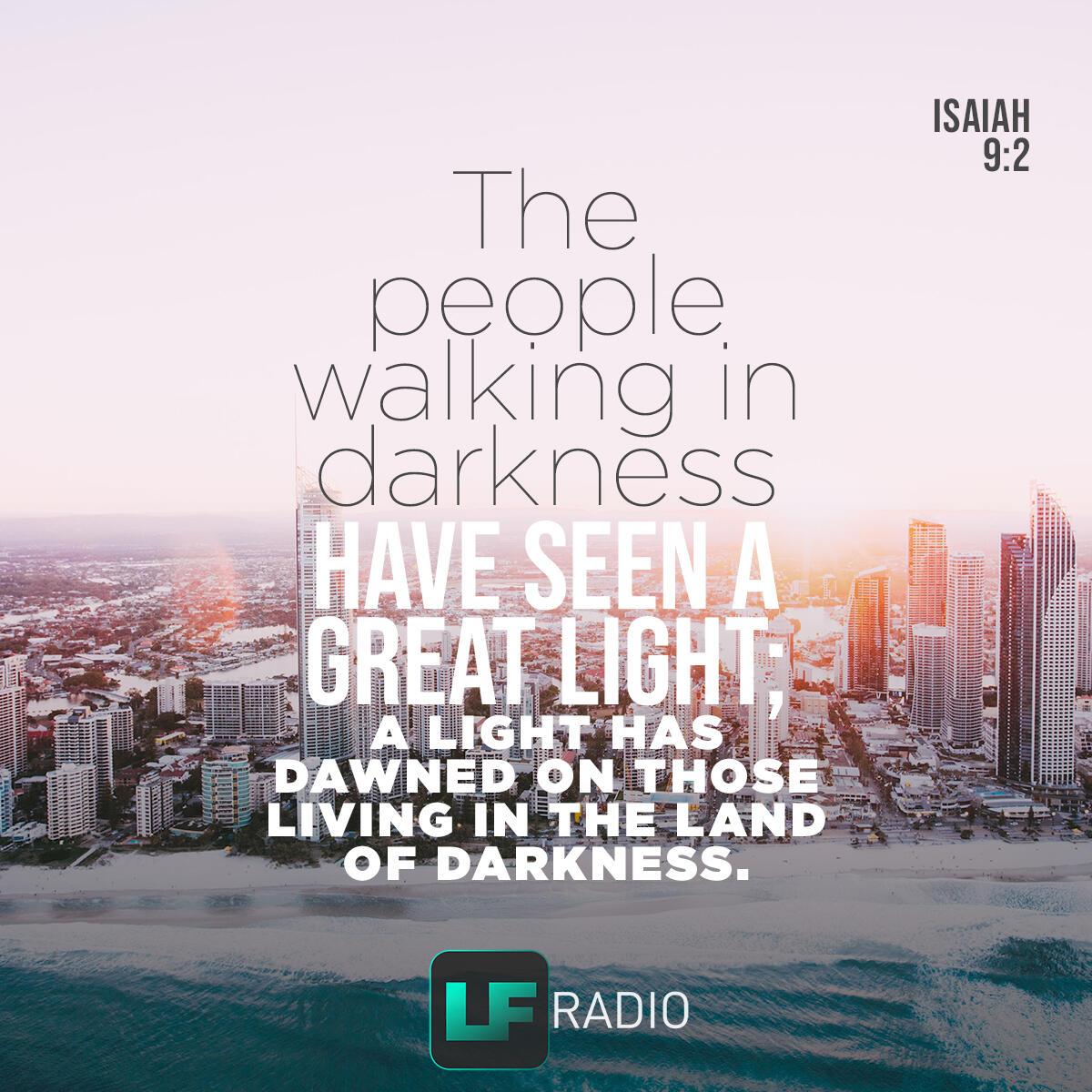 Isaiah 9:2 - Verse of the Day