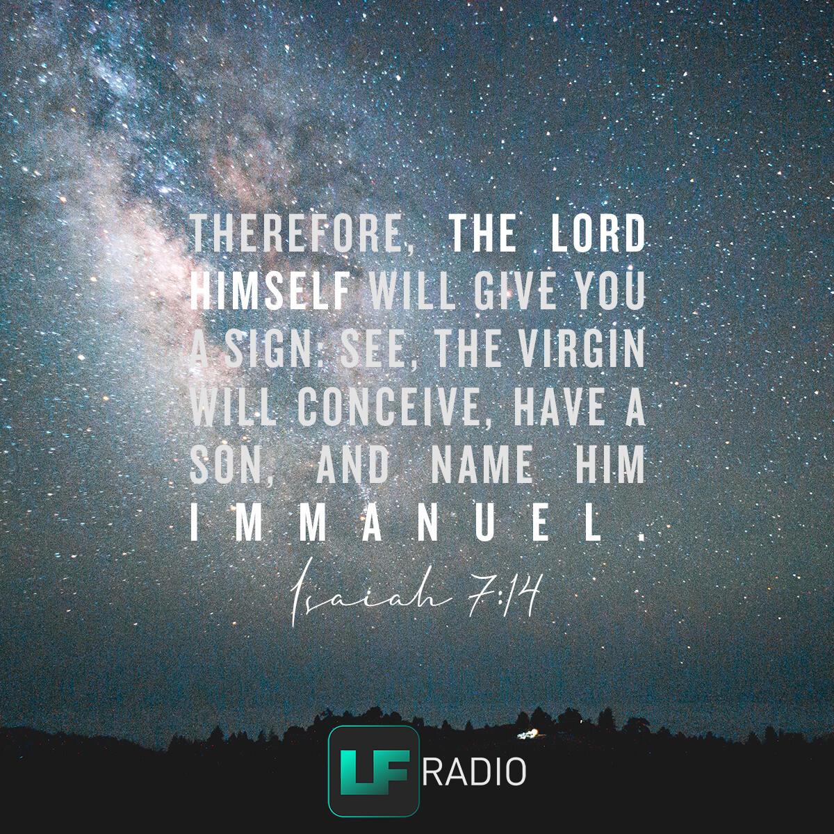 Isaiah 7:14 - Verse of the Day