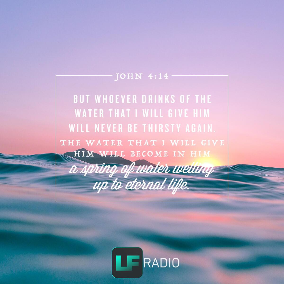 John 4:14 - Verse of the Day