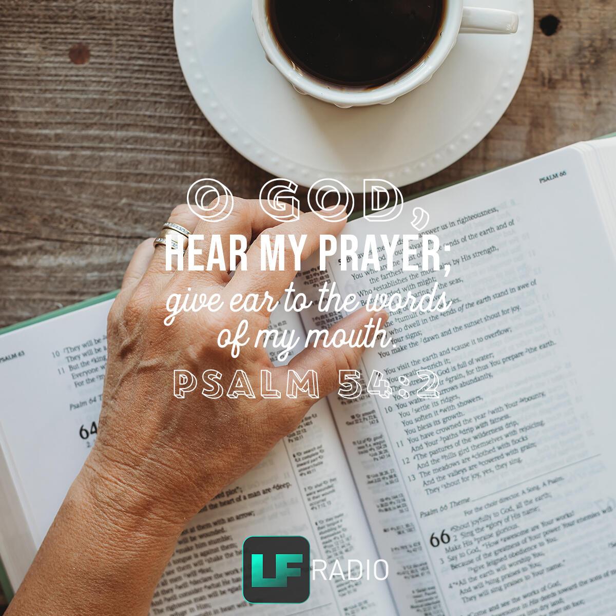 Psalm 54:2 - Verse of the Day