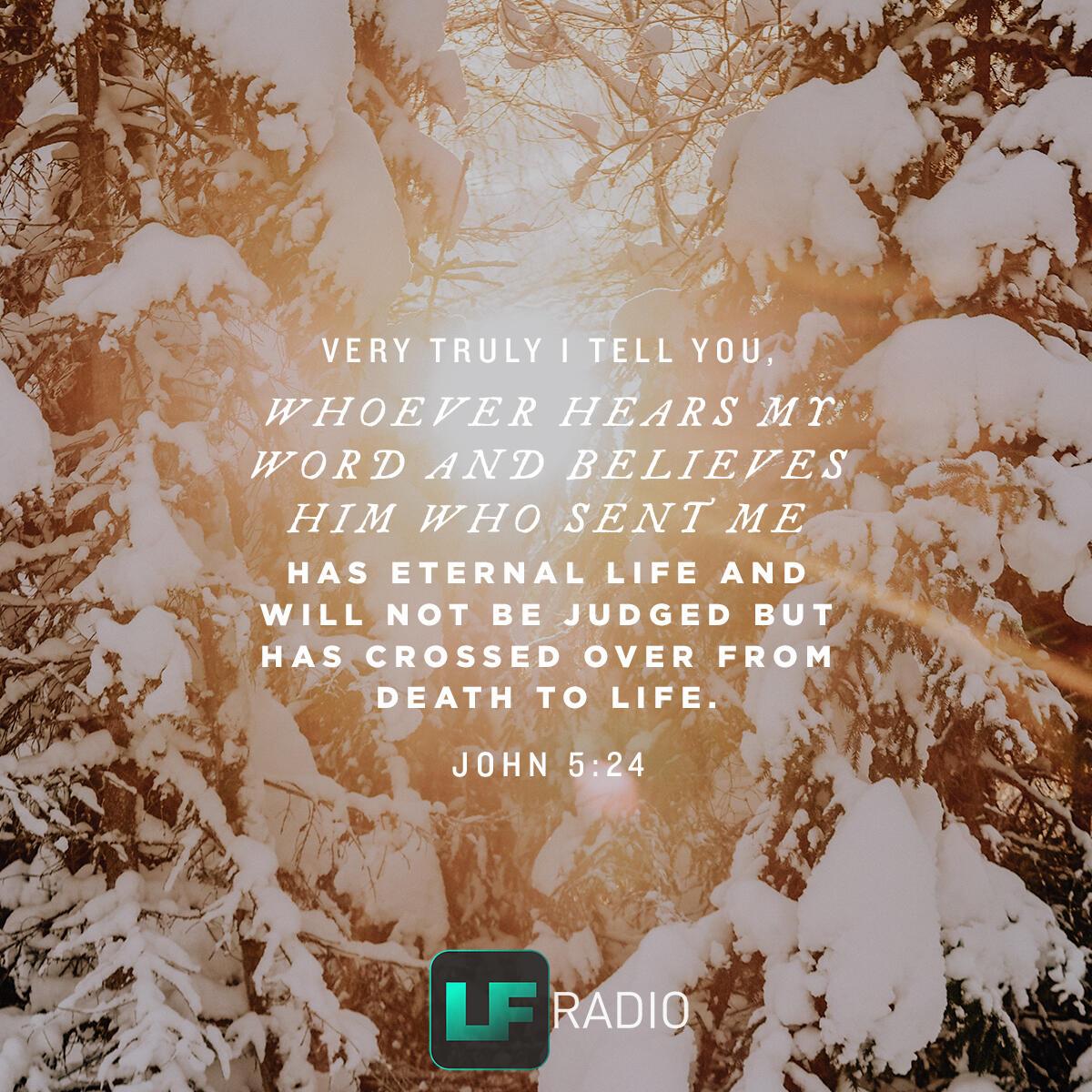 John 5:24 - Verse of the Day