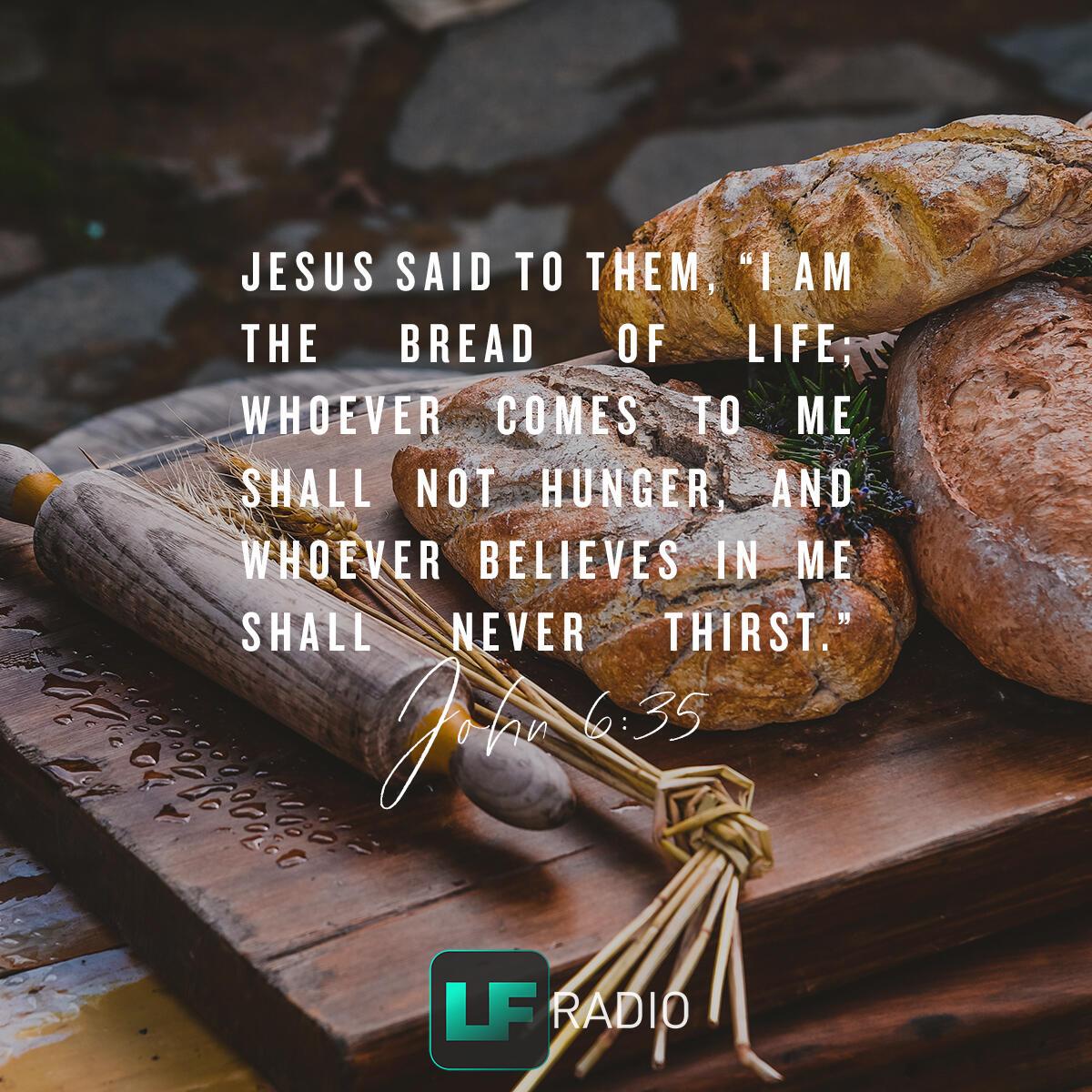 John 6:35 - Verse of the Day