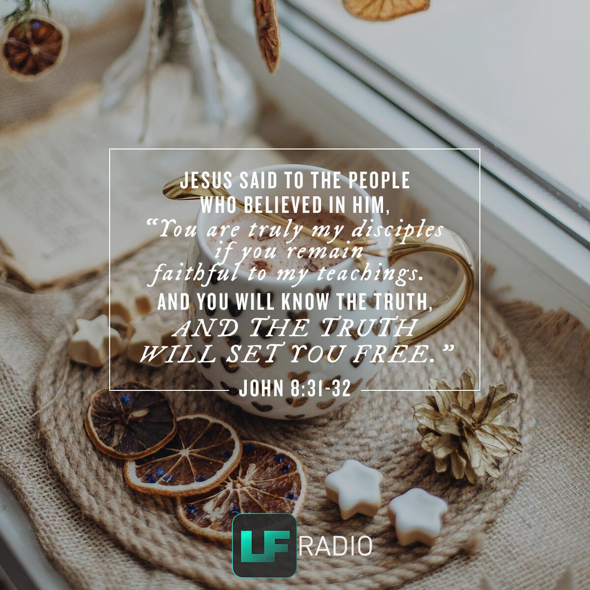 John 8:31-32 - Verse of the Day
