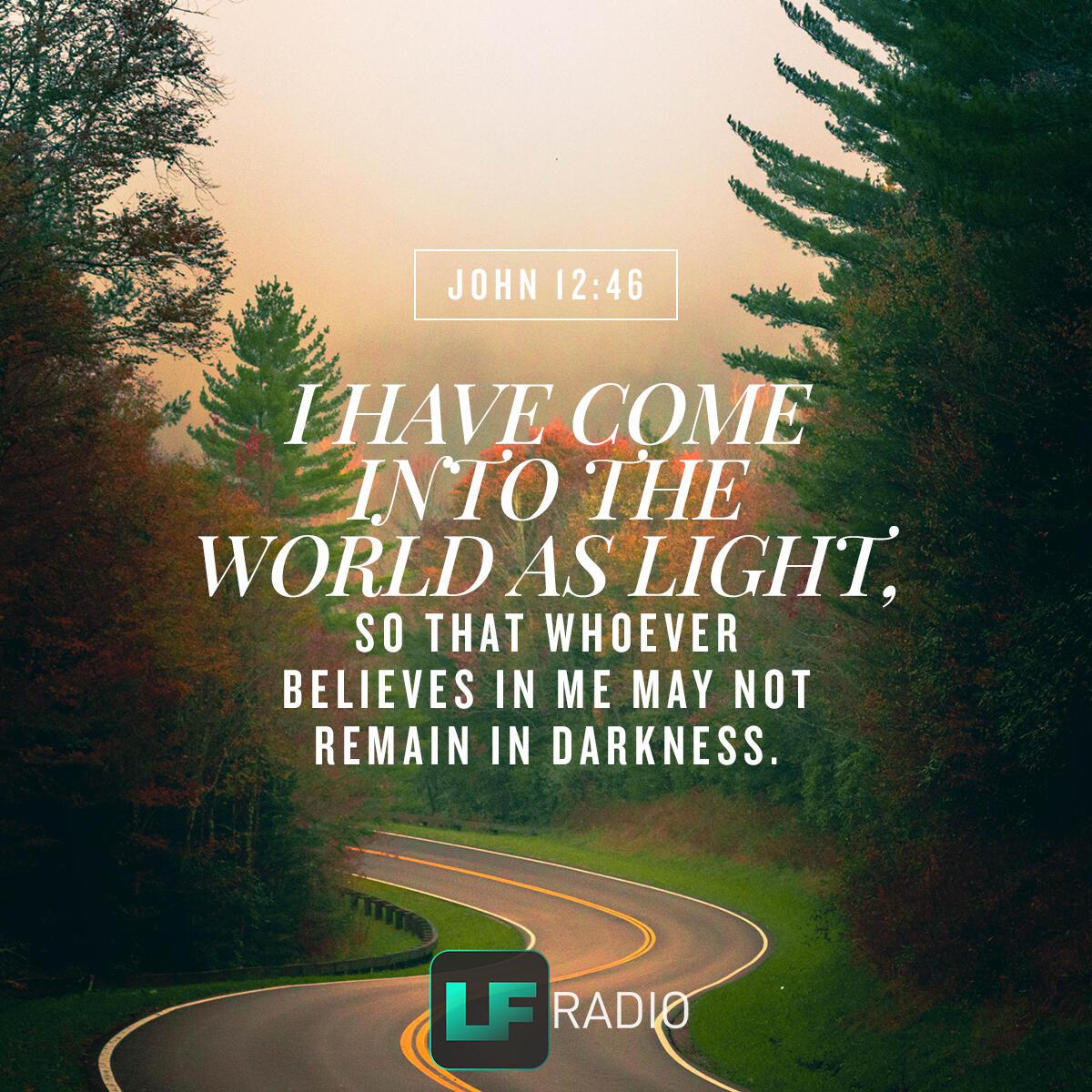 John 12:46 - Verse of the Day
