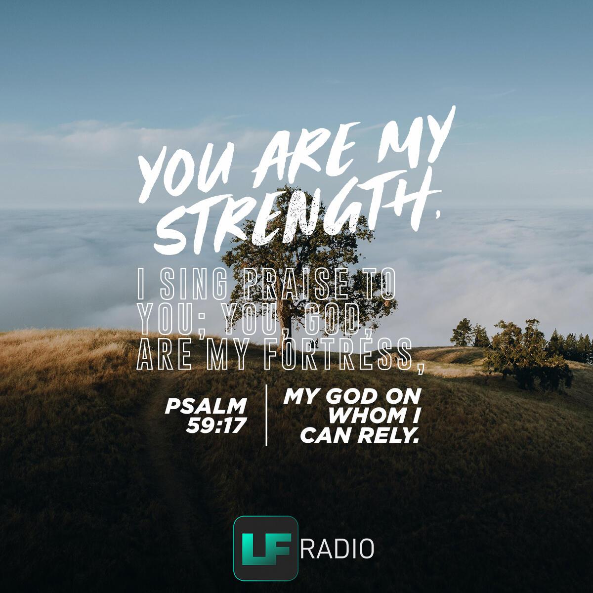 Psalm 59:17 - Verse of the Day