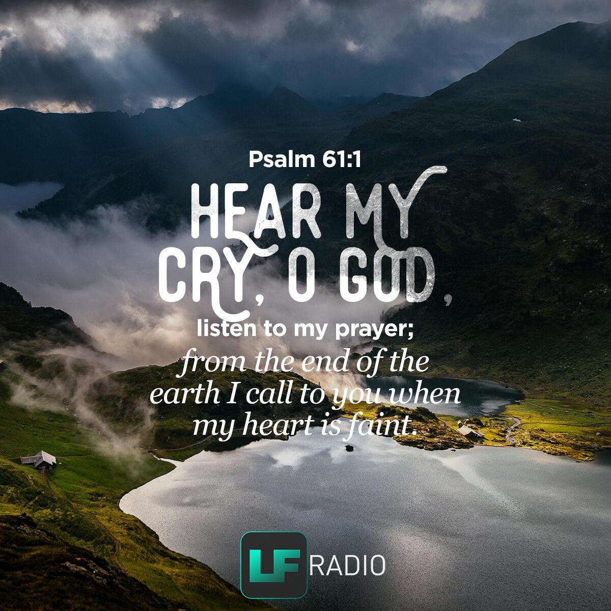 Psalm 61:1-2 - Verse of the Day