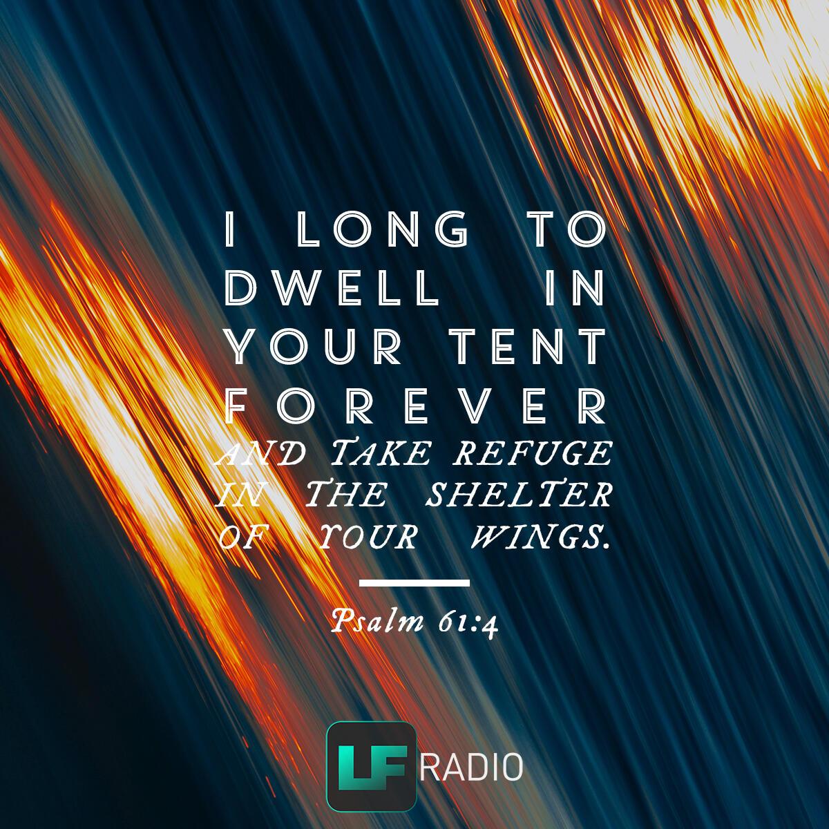 Psalm 61:4 - Verse of the Day