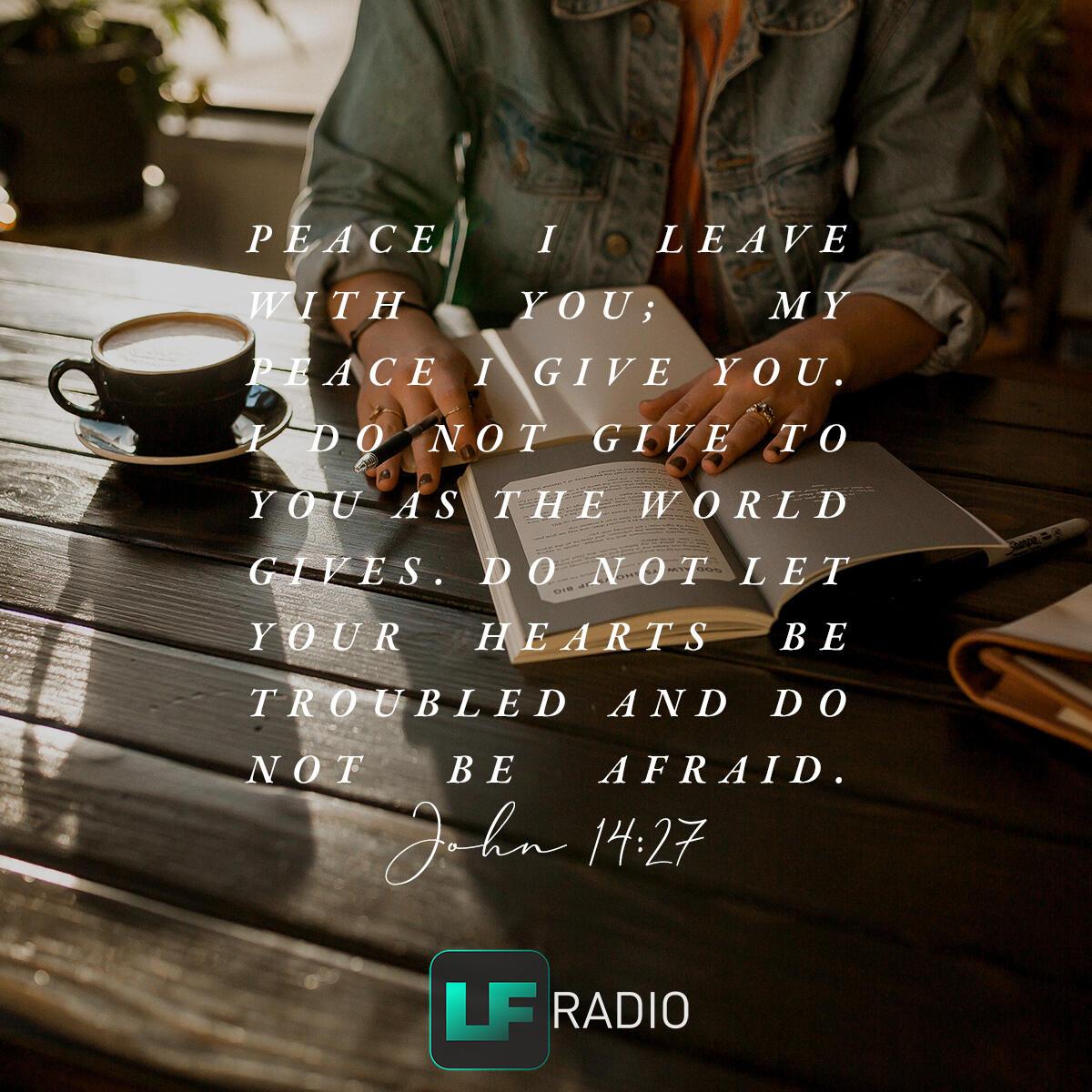 John 14:27 - Verse of the Day