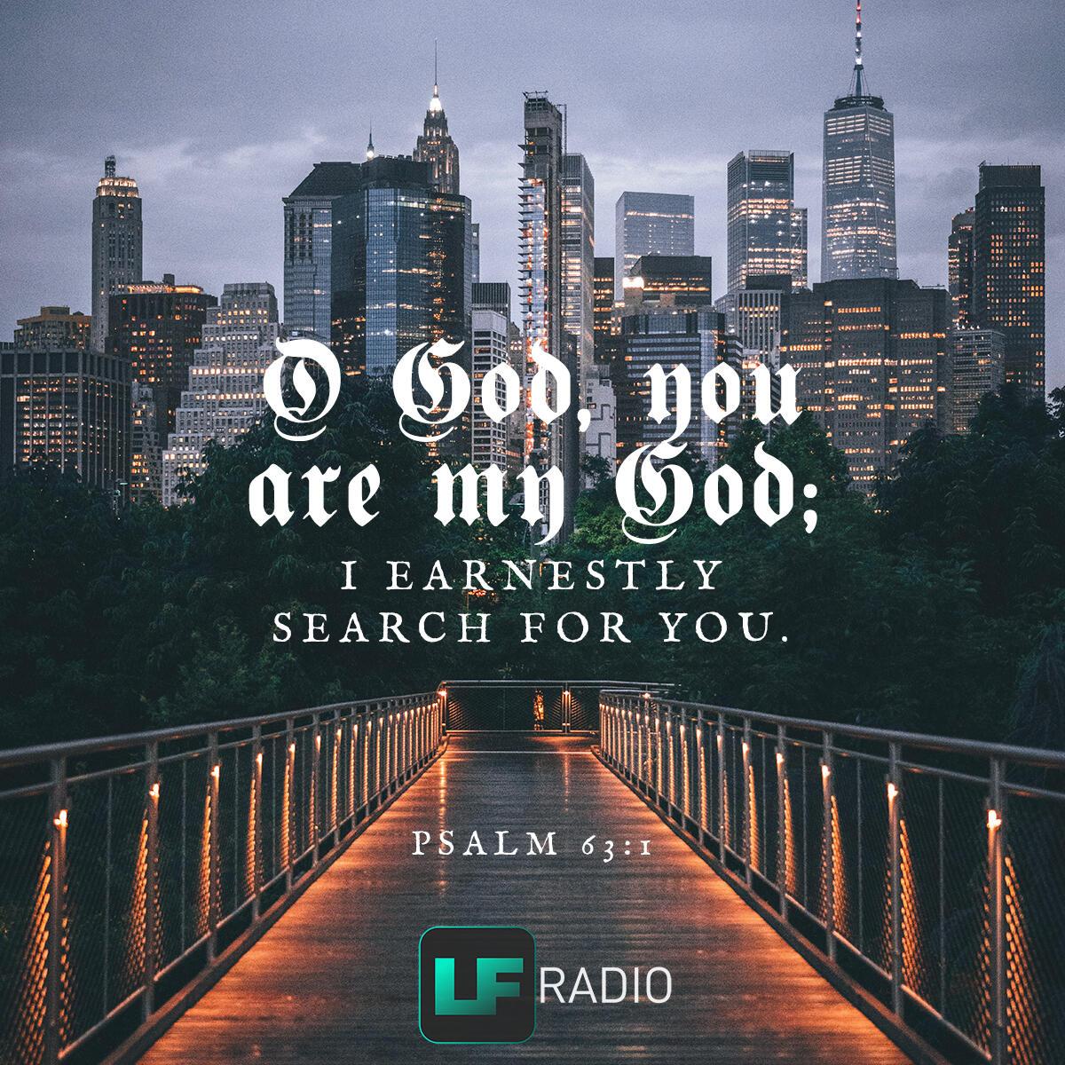 Psalm 63:1 - Verse of the Day