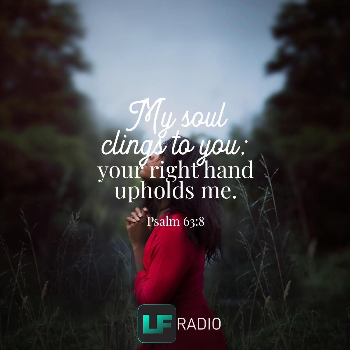 Psalm 63:8 - Verse of the Day