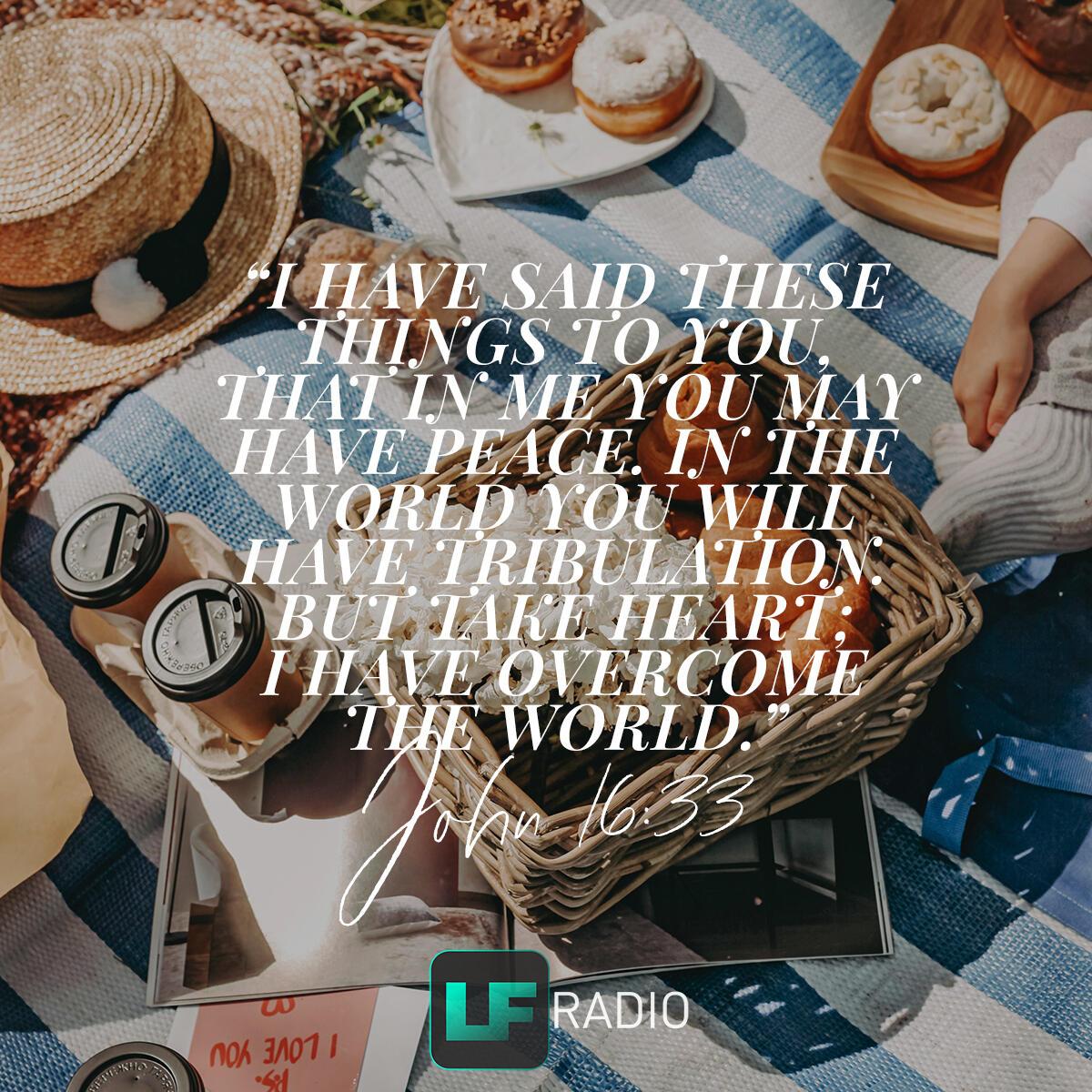 John 16:33 - Verse of the Day