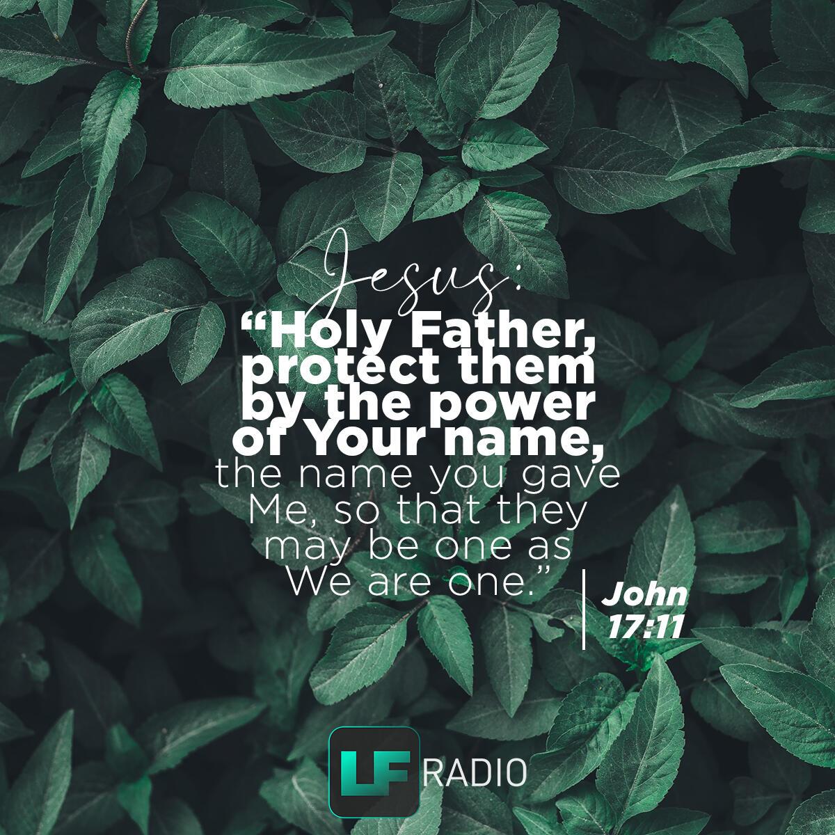 John 17:11 - Verse of the Day