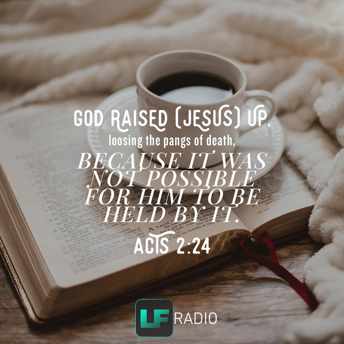 Acts 2:24 - Verse of the Day