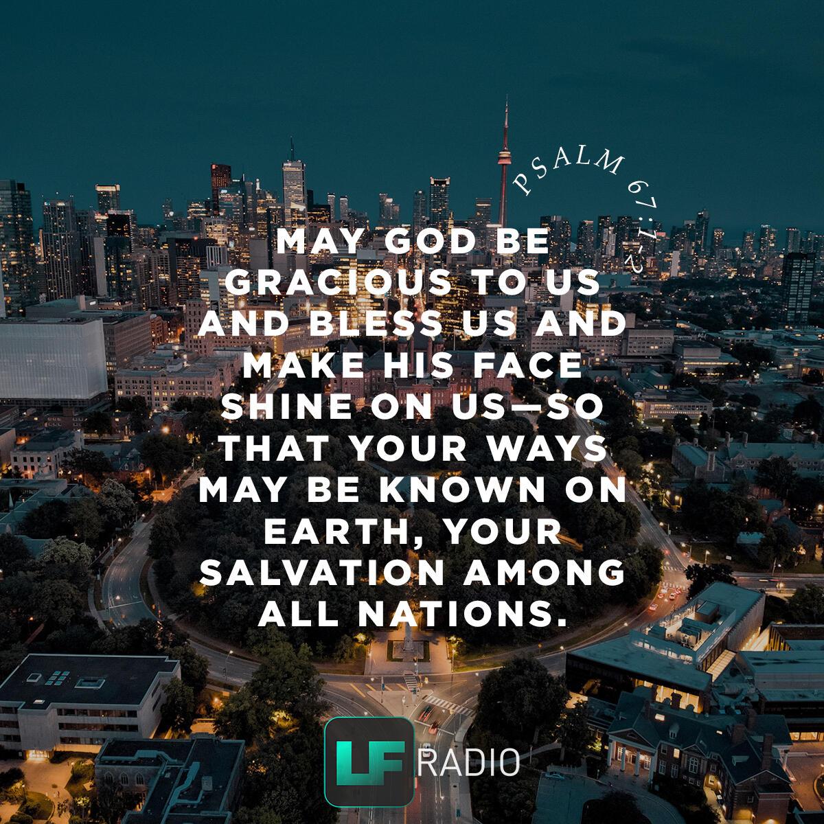 Psalm 67:1-2 - Verse of the Day