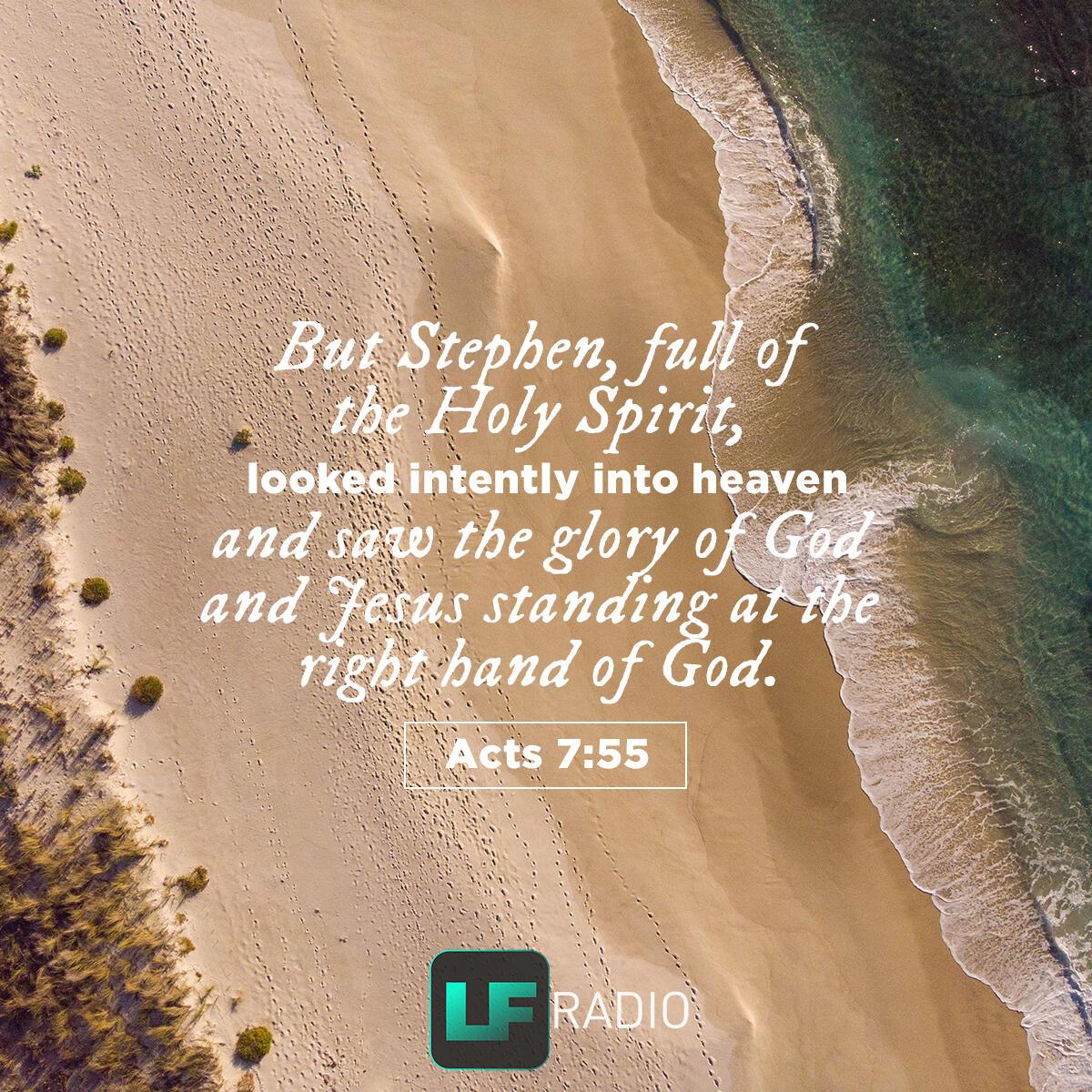 Acts 7:55 - Verse of the Day